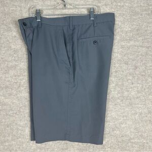 PGA Tour Gray Flat Front Shorts Tailored Fit - Size 32